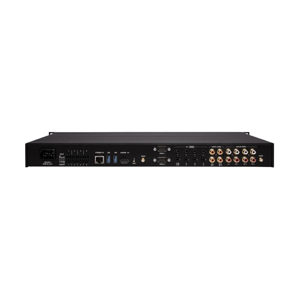 Control4 Core 5 arka panel bağlantıları