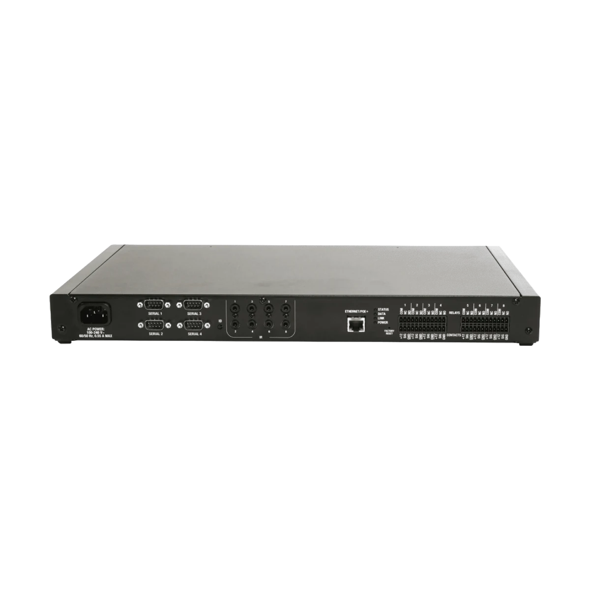 Control4 IO Extender V2 arka panel bağlantıları